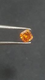 1 pcs Diamant (Natuurlijk gekleurd) - 0.53 ct - Fancy vivid, Nieuw