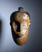 Masque Fang - sculptuur - Hoektand masker - Gabon  (Zonder, Antiek en Kunst