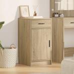 vidaXL Dressoir met lade Sonoma eiken 40 x 40,5 x 75 cm, Huis en Inrichting, Kasten | Dressoirs, Verzenden, Nieuw, Overige houtsoorten