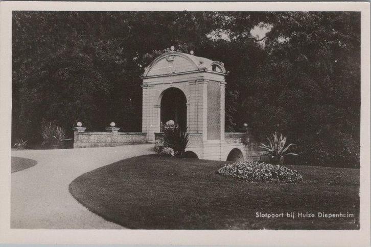DIEPENHEIM - Slotpoort bij Huize Diepenheim, Verzamelen, Ansichtkaarten | Nederland, Verzenden
