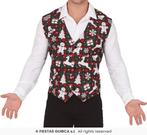Kerstmis Gilet Rood/Groen Squares, Kleding | Heren, Ophalen of Verzenden, Nieuw