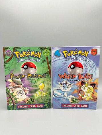 Pokémon - 8 Box - Jungle Theme Decks case: Water Blast &amp; beschikbaar voor biedingen