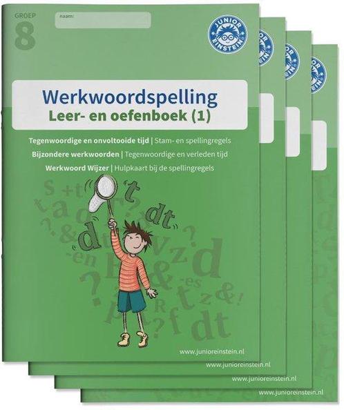 9789492265487 Werkwoordspelling Groep 8 Leer- en oefenboe..., Boeken, Schoolboeken, Nieuw, Verzenden