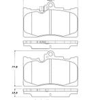 StopTech Street Touring 06 Lexus GS300/430 / 07-08 GS350, Ophalen of Verzenden, Nieuw