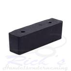 Stootrubber / stootkussen / stootblok 200x52x60 mm, Watersport en Boten, Bootonderdelen, Ophalen of Verzenden, Nieuw