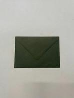 Envelop 11 x 15,6 cm Dennengroen, Nieuw, Verzenden