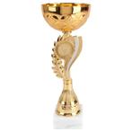 Trofee Goud Laurier Design Marmeren Voet, Verzenden, Nieuw, Feestartikel