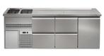 GGM Gastro | Biertoog Premium PLUS - 2500x700mm - 1 deur & 4, Verzenden, Nieuw in verpakking