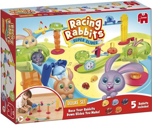 Racing Rabbits Deluxe Set | Jumbo - Hobby Artikelen, Kinderen en Baby's, Speelgoed | Bouwstenen, Nieuw, Verzenden