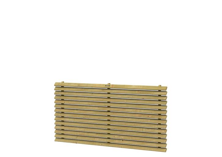 Vuren Jalouziescherm Groen Geïmpregneerd 90 x 180 cm, Tuin en Terras, Schuttingen