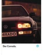 1993 VOLKSWAGEN CORRADO BROCHURE DUITS, Nieuw, Volkswagen, Author