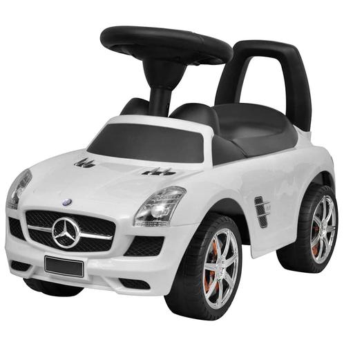 vidaXL loopauto wit, Kinderen en Baby's, Speelgoed | Buiten | Voertuigen en Loopfietsen, Nieuw, Verzenden
