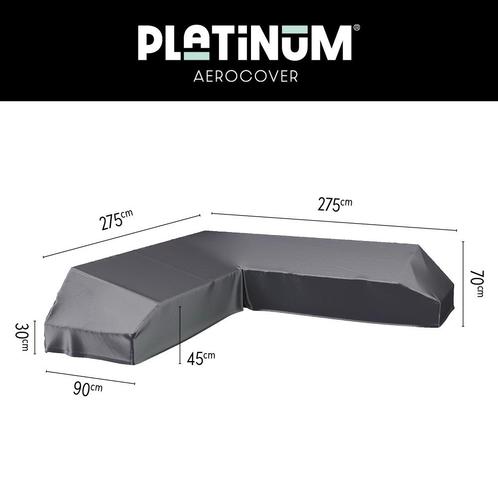 Platinum Aerocover platform loungesethoes 275x275 cm., Tuin en Terras, Tuinsets en Loungesets, Nieuw, Overige materialen, Verzenden