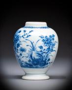 GEEN RESERVE - Fijn met de hand beschilderde blauw-witte