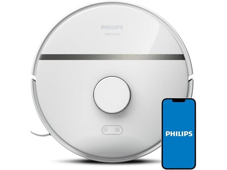 Philips HomeRun 3000 Series Aqua - Robotstofzuiger met, Witgoed en Apparatuur, Stofzuigers, Zo goed als nieuw, Verzenden