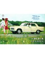 1966 PEUGEOT 404 SEDAN BROCHURE FRANS, Boeken, Auto's | Folders en Tijdschriften, Nieuw, Peugeot, Author