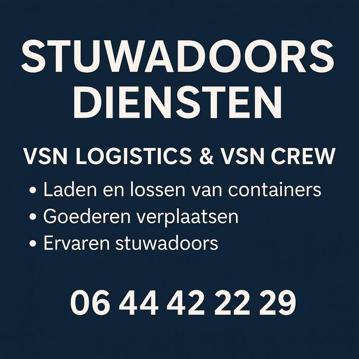 Stuwadoorsdiensten – VSN Logistics & VSN Crew, Diensten en Vakmensen, Overige Diensten