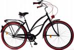 Damesfiets - beach cruiser - 28 - 3 versnellingen - zwar..., Ophalen of Verzenden, Nieuw