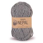 DROPS Nepal Mix - 0517 mediumgrijs - Wol Garen, Hobby en Vrije tijd, Breien en Haken, Ophalen of Verzenden, Nieuw