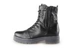 MJUS Veterboots in maat 38 Zwart | 10% extra korting, Verzenden, Zwart, Overige typen, Zo goed als nieuw