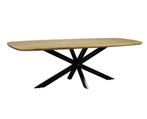 Eettafel Colorado Deens ovaal mangohout 180x100 cm, Huis en Inrichting, Tafels | Eettafels, Ophalen of Verzenden, Nieuw