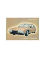 1981 CITROEN CX 2 LITER INSTRUCTIEBOEKJE NEDERLANDS, Auto diversen, Handleidingen en Instructieboekjes