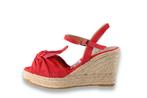 Kanna Sleehakken in maat 40 Rood | 10% extra korting, Kleding | Dames, Schoenen, Verzenden, Zo goed als nieuw, Schoenen met hoge hakken