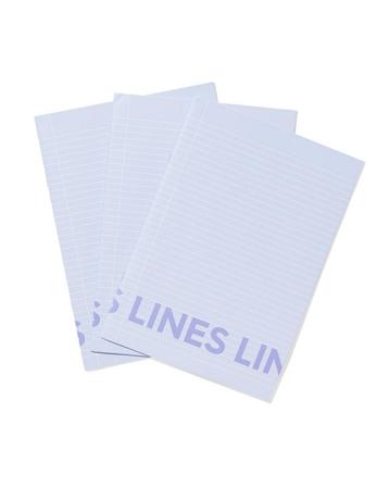 HEMA Schriften A4 gelinieerd blauw - 3 stuks beschikbaar voor biedingen
