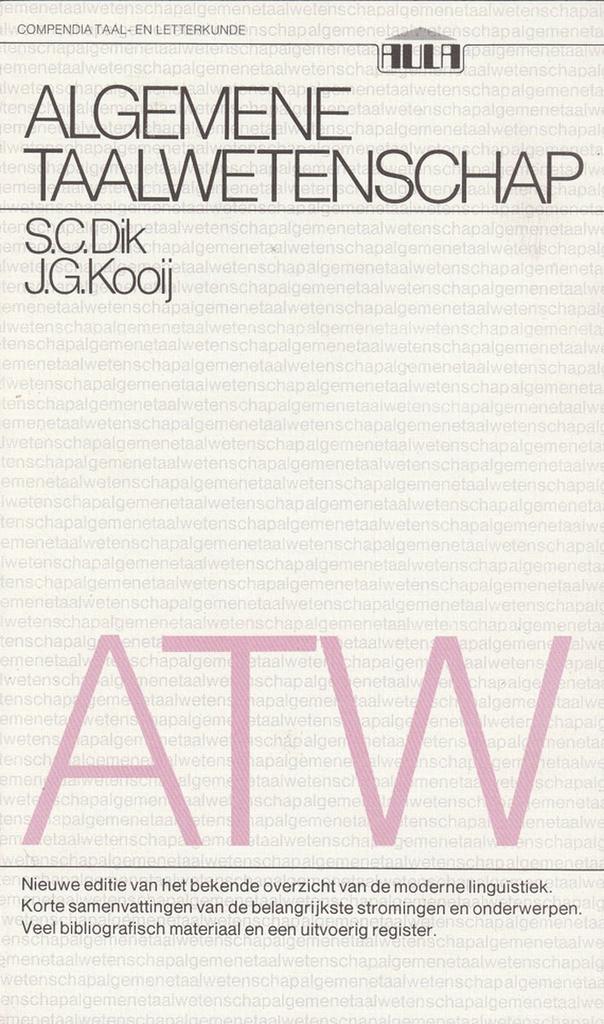 INLEIDING ALGEMENE TAALWETENSCHAP 9789027453907 Hein Dik, Boeken, Overige Boeken, Gelezen, Verzenden