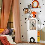 Sobuy Kinder Boekenkast - Wit - 50x26x110 cm, Huis en Inrichting, Verzenden, Nieuw