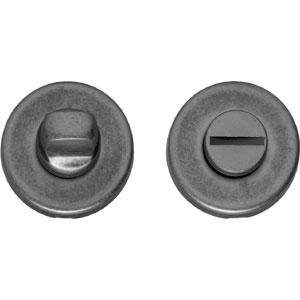 Intersteel WC-sluiting 8mm rond verdekt kunststof oud grijs, Doe-het-zelf en Verbouw, Hang- en Sluitwerk, Nieuw, Ophalen of Verzenden