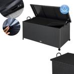 Kussenbox / Opbergbox - Polyrotan - 117x53x60cm - Incl. 2 Wi, Verzenden, Nieuw