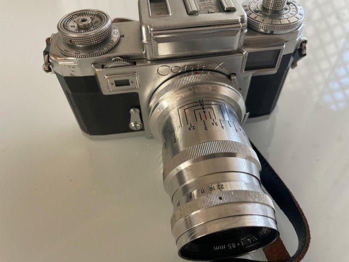 Contax IIIa + Zeiss-Opton Triotar 4/85mm | Analoge camera, Audio, Tv en Foto, Fotocamera's Analoog