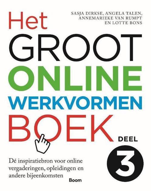 9789024435241 Het groot online werkvormenboek 3, Boeken, Economie, Management en Marketing, Zo goed als nieuw, Verzenden