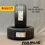 235/40/18 95Y Pirelli zomerbanden nieuw 2X GRATIS MONTAGE, 18 inch, Nieuw, Ophalen of Verzenden, 235 mm