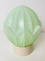Plafondlamp - Thabur Mintgroen Art Deco design lamp - Glas, Antiek en Kunst