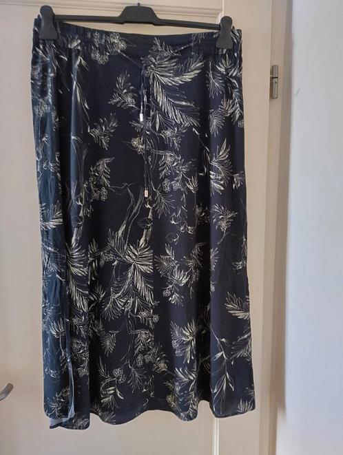 lange zwart/ecru zomerrok EXPRESSO maat 42, Kleding | Dames, Rokken, Zwart, Maat 42/44 (L), Zo goed als nieuw, Ophalen of Verzenden