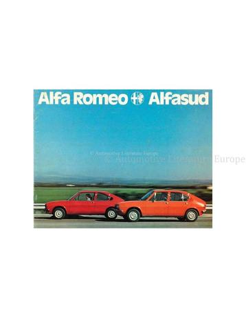 1977 ALFA ROMEO ALFASUD BROCHURE FRANS beschikbaar voor biedingen