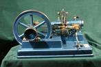 Stoommachine - Messing, Metaal, Staal - 1960-1970 - Werkende, Antiek en Kunst, Antiek | Speelgoed