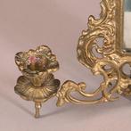 Stel van 2  wandkandelaren 2-armig verstelbaar met spiegelt, Ophalen of Verzenden