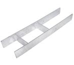 Starx h-paalhouder voor paal 120x120 mm verzinkt, Doe-het-zelf en Verbouw, Ophalen of Verzenden, Nieuw