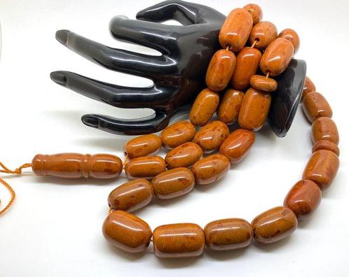 Grote gebedskralen Tesbih Misbaha, amberparels, 167,4 g -, Verzamelen, Dierenverzamelingen