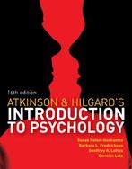 9781408044100 Atkinson and Hilgards Introduction to Psyc..., Verzenden, Nieuw, Susan Nolen-Hoeksema