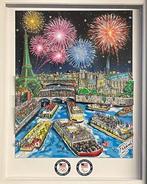 Charles Fazzino (1955) - Paris 2024 Olympic Games, Antiek en Kunst, Kunst | Schilderijen | Modern
