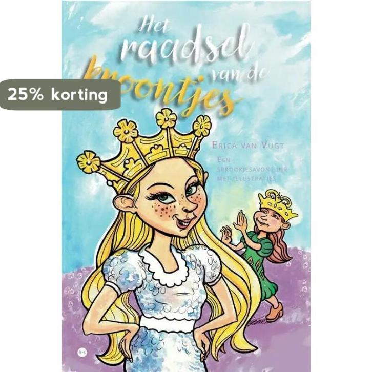 Het raadsel van de kroontjes 9789464686494 Erica van Vugt, Boeken, Overige Boeken, Zo goed als nieuw, Verzenden