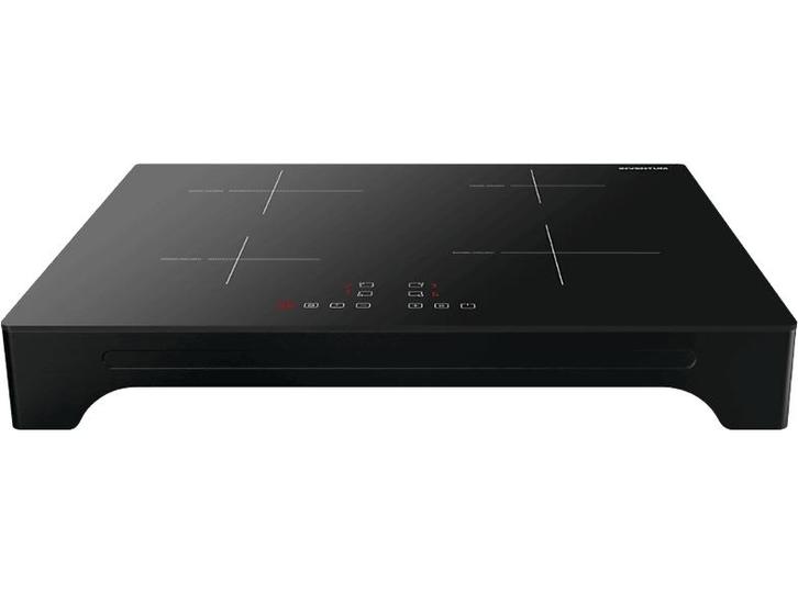 Inventum - Inductie Kookplaat - Zwart, Witgoed en Apparatuur, Kookplaten, Inductie, Nieuw, 4 kookzones, Verzenden