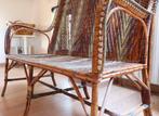 Sofa - Rattan - Rieten tweezits divan