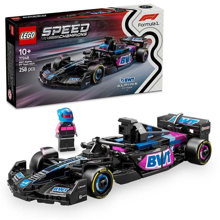 LEGO Speed Champions - BWT Alpine F1® Team A524 Race Car, Kinderen en Baby's, Speelgoed | Duplo en Lego, Ophalen of Verzenden