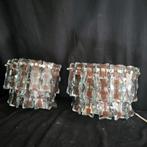 Wandkandelaar (2) - Kristal - Cristallo, Antiek en Kunst