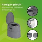 Bo-Camp - Draagbaar toilet deelbaar - 7 Liter - Compact, Huis en Inrichting, Verzenden, Zo goed als nieuw